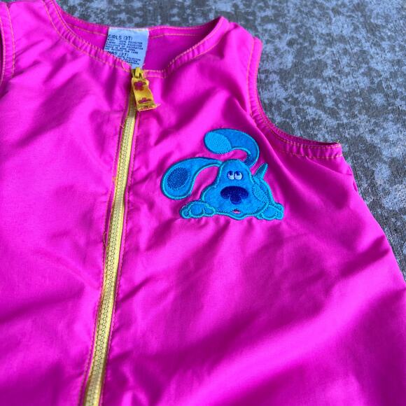 Viacom Nickelodeon Nick Jr. Blue's Clues Jumper Dress Kids Sz 3T - Picture 6 of 8
